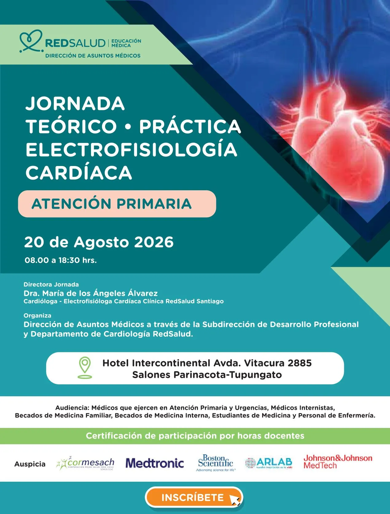 Jornada Teórico-Práctica de Electrofisiología Cardíaca, Atención Primaria